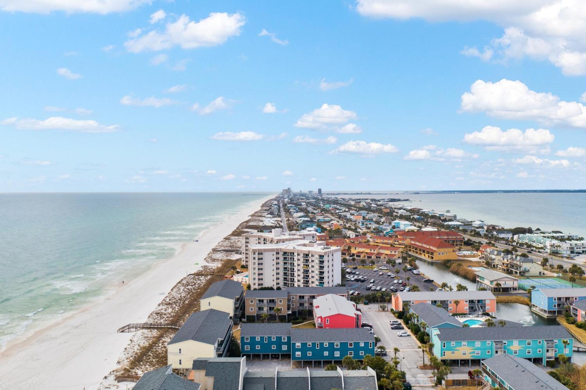 Villas On The Gulf L1- Ocean View Steps To Beach! Pensacola Beach Exteriör bild